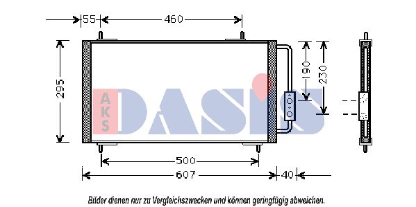 AKS DASIS Kondensaator,kliimaseade 022290N